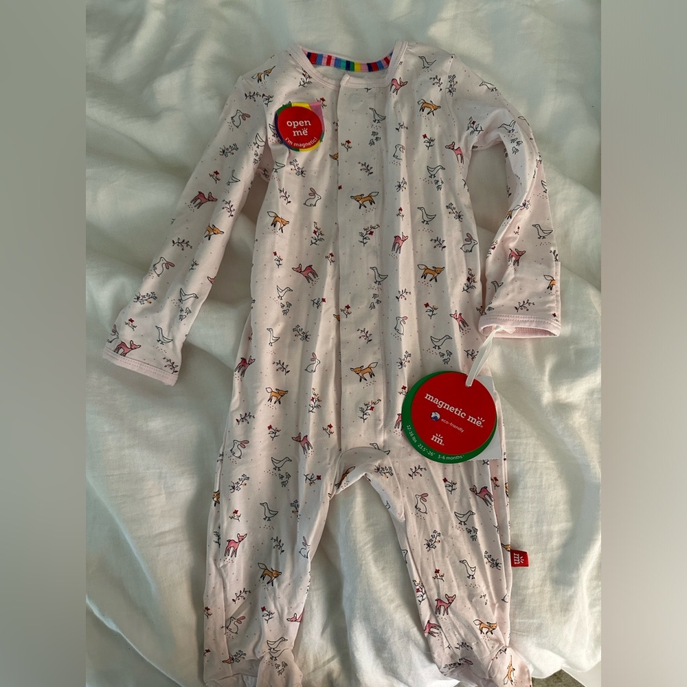 Magnetic Me 3-6m onesie